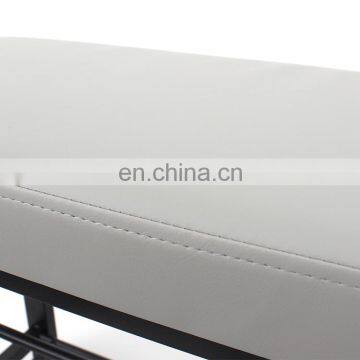 Customized Fabric Hallway Shoe Rack Seat With Metal Steel Double Size Bench Organizer Holder Rack Living Room Furniture photo-6