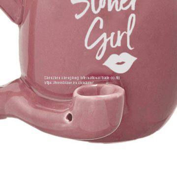 Factory Lowest Price Unique Design Coffee Smoking Pipe Mug Coffee Tea Mug photo-3