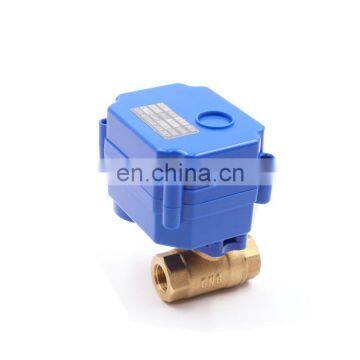 Motorised Ball Valve Mini Electric Actuator Water Flow Control Valve