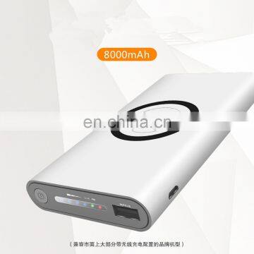 Wireless Powerbank 10000mah Fast Charging Portable 20000 MAh Smart Wireless Solar Charger Powerbank photo-3