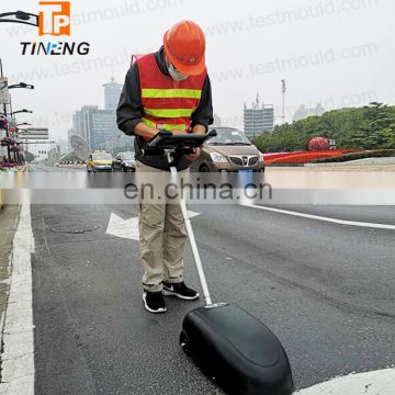 Asphalt pavement Walking Profilometer for collecting surface condition information