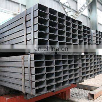 Black hollow section tubo square and rectangular ms steel tubing