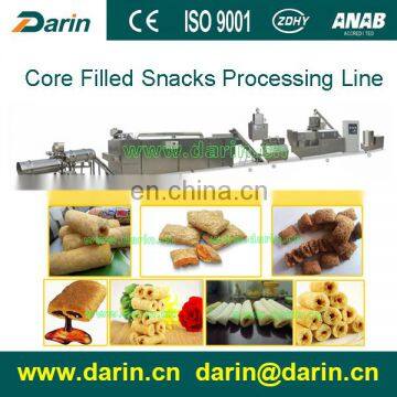 chocolate,penuts,Automatic core filling snack food machine /extruder snack production line/snacks