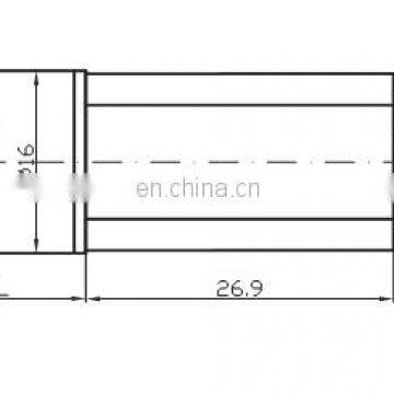 16A030 12V 60W Micro Dual DC Gear Motor for Excavator Throttle