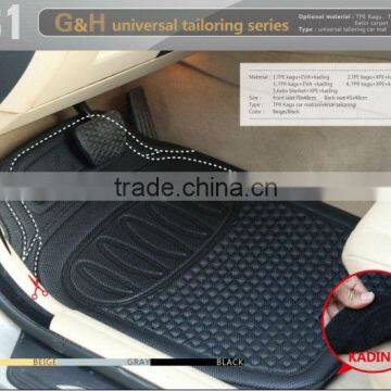 audi floor mat,right hand drive 3d car floor mats,land rover rubber car mats,led car mats----universal 26