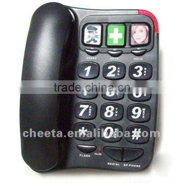 Blind people large button basic telephone