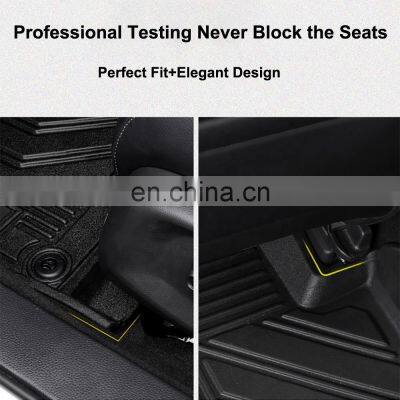 Factory Custom Car Mats All Seasons Car Floor Mats 3D Rubber Car Carpets for Toyota Camry 2018 photo-3