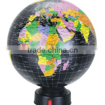 20cm Rotating globe , automatic rotating globe, rotating world globe