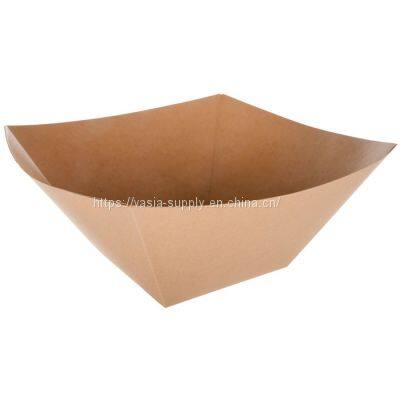 paper bowls for chips nachos food packaging french fries containers fast food takeaway kraft bowls
