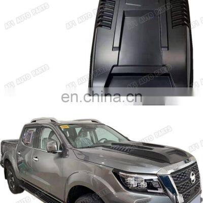 2021 Black Bonnet Hood Scoop For Navara NP300 photo-2