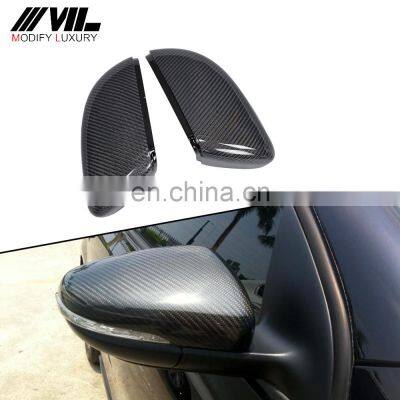 Replacement Type Carbon Mirror cover for Volkswagen Golf 6 GTI Base Hatchback 4-Door