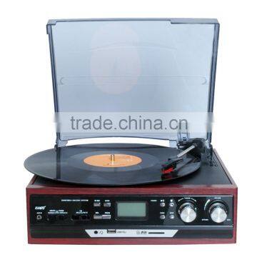 Vinyl records turntable player, gramophone, phonograph, antique turntable