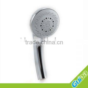 8Function Plating High-density Supercharged Hand held Rain Shower Head Set