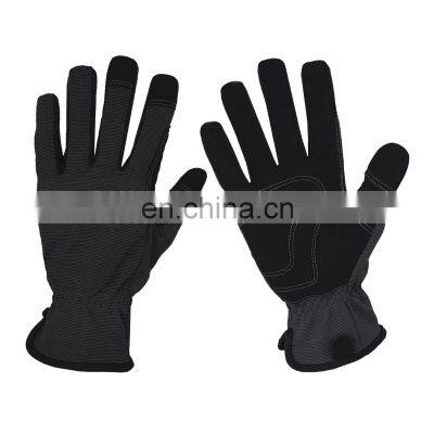 HANDLANDY high quality Mechanical Synthetic Vibration Reduce Palm Car Tool Set Outdoor camping work safety hand gloves