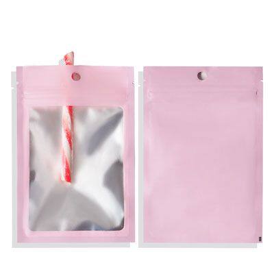 Custom One Side Clear Mylar Foil Earrings Packaging With Logo photo-3