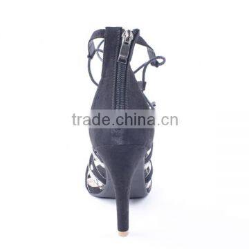 New Model Women Party Wear Wholesale Gladiator Back Zipper Strap Sandals 2016 photo-5