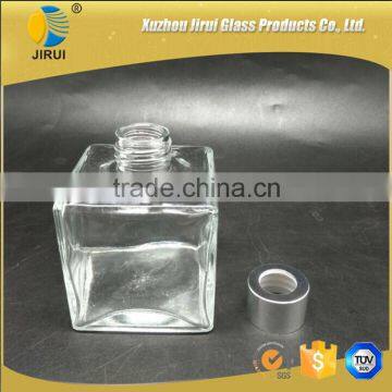 200ml Clear Square Glass Diffuser Bottles photo-2