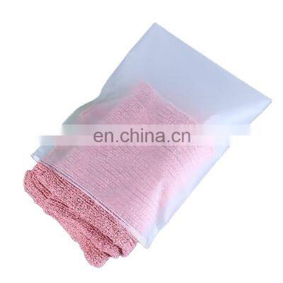 Custom Logo Plastic Clear Slider Zip Zipper Bag Clothing Packing Bags With Zipper Lock photo-5