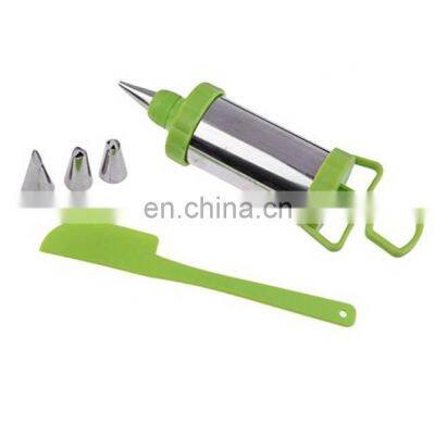 Cake Tool Sugar Cookie Decorating Press Syringe Supplies Kit, Dessert Decorator Nozzles Cake Icing Piping Tips  cake Tools