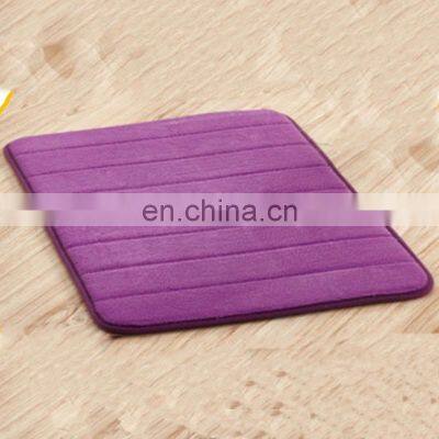 New Arrival Soft European Quick Drying Hotel Luxury Custom Non Slip Memory Foam Bath Mat