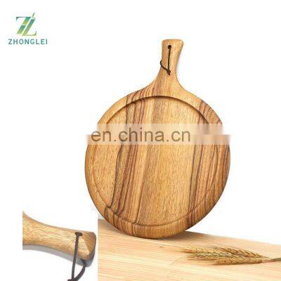 Pizza Tools Handle Pizza Shovel Wooden Pizza Peel Wood Custom Personalized Logo photo-2