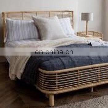 New Bamboo Bed Vietnamese style various size Top Quality Good Price for decor bedroom from manufacturer