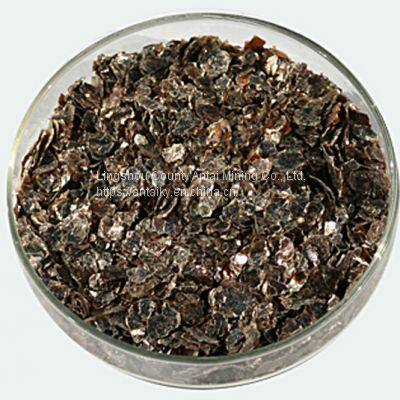 Mineral Muscovite/Phlogopite/Gold Mica decoration for ground road making