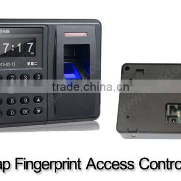 HSY-F802 Fingerprint Access Control Recording of Working Hours Tcp/ip Rfid Card Time and Attendance With Control Door Opening photo-2