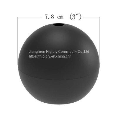 2022 Amazon Hot Selling Ball Shape Household Silicone Freezer Trays Silicone Ice Cube Mold Seals In Freshness With Lid photo-5