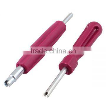 2 in 1 Red Dual Single Head Valve Core Remover and installer Tire Repair Tool