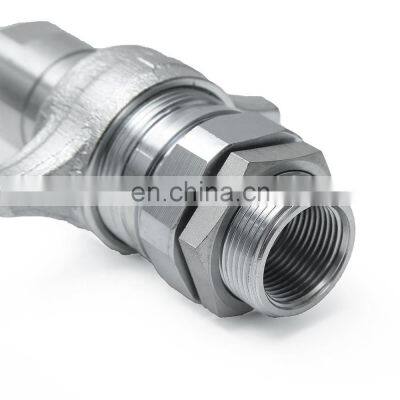 3/4 inch Stainless steel Screw To Connect hydraulic Coupler Screw Coupling Poppet Type