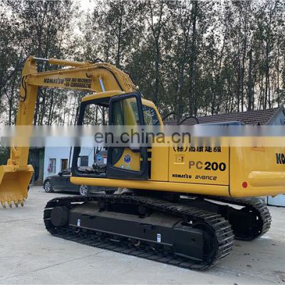 Komatsu second hand excavator pc200 pc200-6 in stock