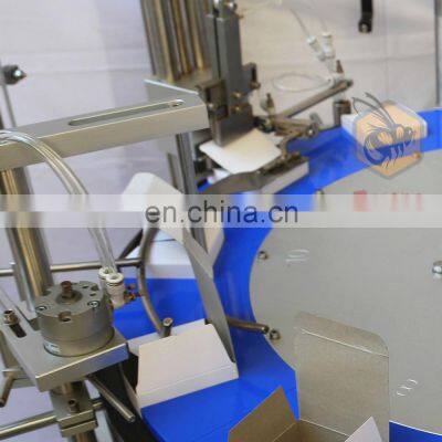 Semi Automatic Loading Vertical Cartoning Machine Cartoner Paper Box Folding Machine China Manufacturer photo-4