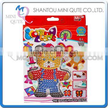 Mini Qute DIY Ironing Hama Perler Beans 3D Jigsaw Bear model building block kid educational toy (Accept OEM) NO.BT-0053C-2