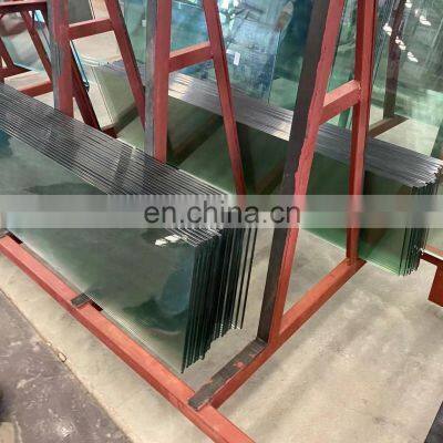 Bathroom Tempered Glass Manufacturer Custom High Quality 8mm 10mm 12mm 15mm Transparent Tempered Glass For Door photo-3