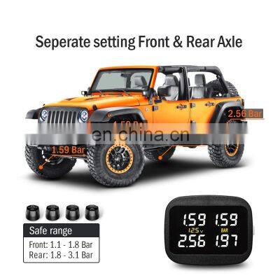 Wireless Cigarette Lighter TPMS Car Tyre Pressure Monitor System Universal Tpms Sensor for Car,4WD,Ute and Caravan Etc photo-2