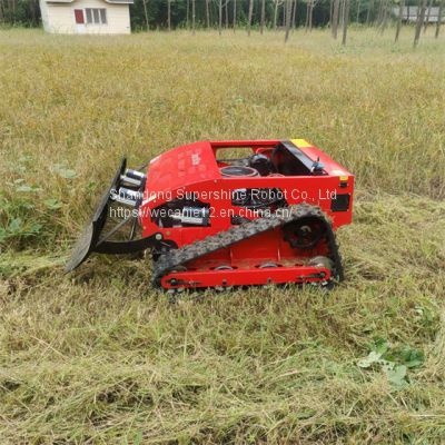 low price Tracked remote control lawn mower