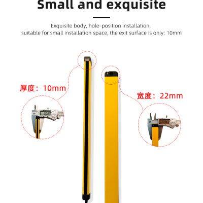 China Manufacturer Safety Light Curtain Sensor for Punching Machine Protector Safety Light Barrier Sensor SafetyLightCurtain photo-4