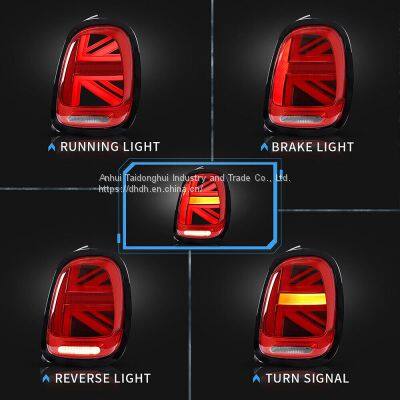 LED Tail Lights Sequential Turn Signal for 2014-2019 BMW Mini Cooper F55 F56 F57 Rear Lamps photo-3
