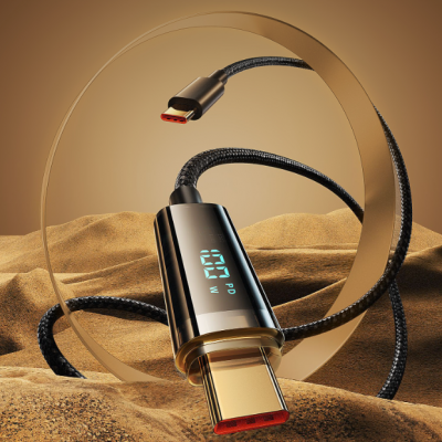 5A Fast Charging Data Cable Type C to Type C 60W 100W 240W 3A 1M 2M Data Cable Fast Charging Cable photo-2