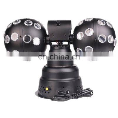 LED Double Crystal Ball led effect disco light