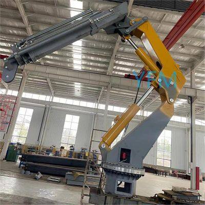 High-Performance, High-Reliability Hydraulic Marine Crane Meets International Norms Such as CCS, Lr, API 2c, etc., with Strong Load Carrying Capacity, High Stab