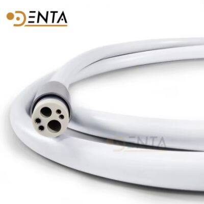 EU style 6 Hole Dental Handpiece Tube plastic connector Super High Quality Hose connector For High Speed Water Pipe tools parts