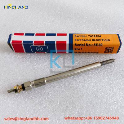 piezas de motor 1104 bujía calentadora T419164 compatible con Perkins