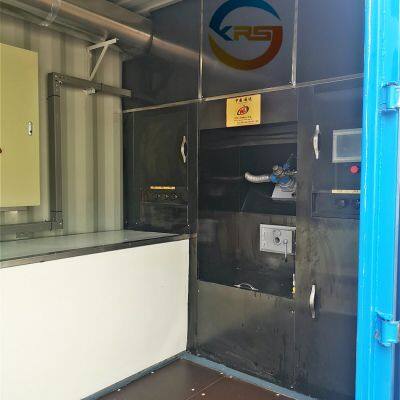 Mobile Human Furnace Incinerator Cremator Crematorium photo-3