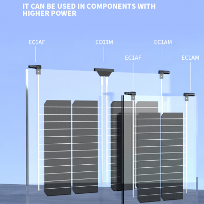 Solar PV Panel Mini Junction Box EC1A and EC03M With Plug Type Mini Connector Easy Replacement photo-2