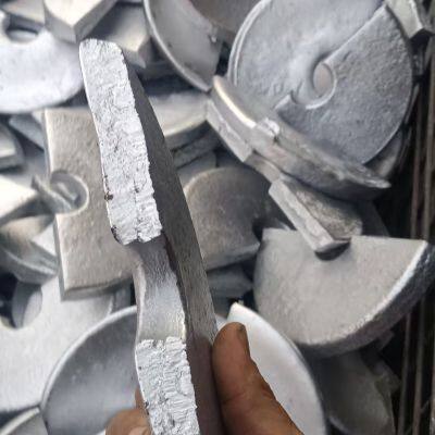 500g Steel-making Aluminum Block / 600g Steel-making Deoxidizing Aluminum Block From Steel Mill / Semi-circular Deoxidizing Aluminum Block