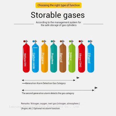 Smart Cylinder Safety Cabinet-GSC579 With Combustible Gas Detection & Galvanized Hinges for Biotechnology Research Plant photo-5