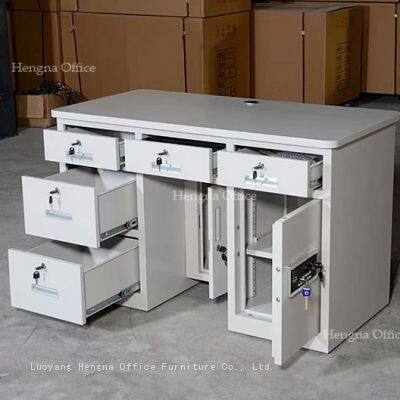 China Factory Wholesales Security Office Desk With Built-in Vault, 3-Way Open (Fingerprint/Password/Key) – Ideal for Retail Chains photo-1