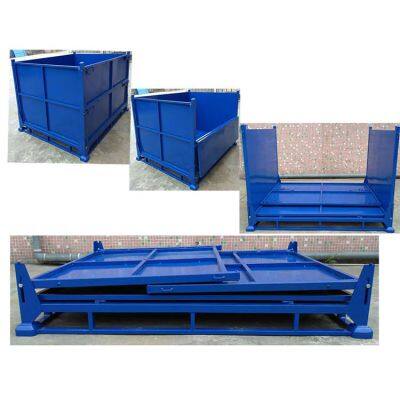 Warehouse Plastic Turnover Box Stackable Design High Load Bearing Long Service Life
